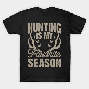Hunting Is My Favorite Season T shirt For Women T-Shirt